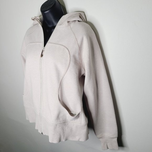 Lululemon Scuba Hoodie - Heathered Ivory
